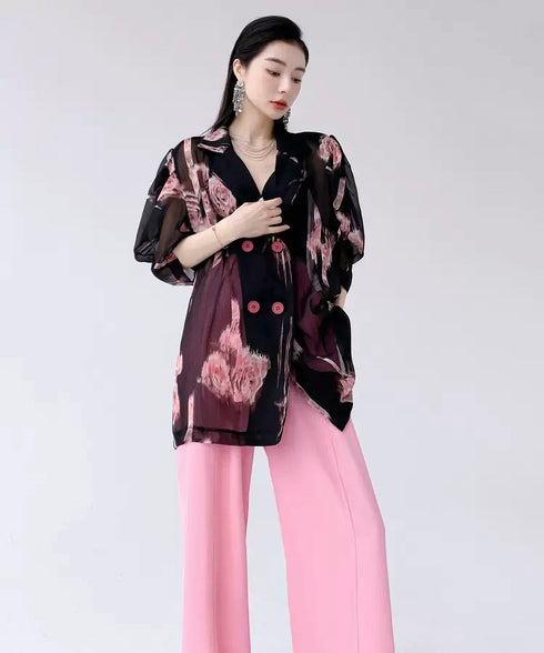 Tuck Wide Pants